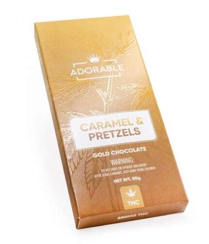 THC infused Gold Chocolate - Adorable