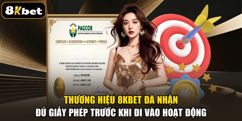 Thương hiệu đã nhận đủ giấy phép trước khi đi vào hoạt động